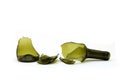 Broken wine bottle Royalty Free Stock Photo