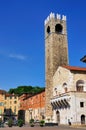 Broletto, old Town Hall of Brescia, Italy Royalty Free Stock Photo