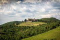 Castles and vineyards of Tuscany, Chianti wine region of Italy Royalty Free Stock Photo