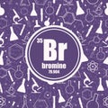 Bromine chemical element.