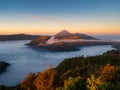 Bromo active volcano at sunrise,Tengger Semeru national park, Java, Indonesia