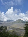 Bromo and Batok Mountain Royalty Free Stock Photo