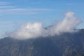 Mountains and landscape, part of the Tengger massif, Indonesia