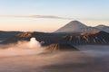 Bromo vocalno on the morning Royalty Free Stock Photo