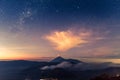 Bromo volcano at sunrise, East Java, , Indonesia Royalty Free Stock Photo