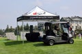 Golf cart for PGA of Canada player for the 99th playing of the PGA Championship of Canada Royalty Free Stock Photo