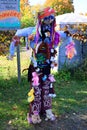 Scarecrow at Les Epouvantables Bromont, is a fall season Royalty Free Stock Photo