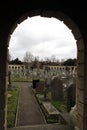 Brompton Cemetery in London Royalty Free Stock Photo