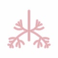 Bronchia Icon vector image. Royalty Free Stock Photo