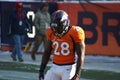 Bronco running back Royalty Free Stock Photo