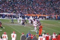 Bronco's offense Royalty Free Stock Photo