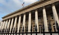The Brongniart palace-Bourse of Paris, France. Royalty Free Stock Photo