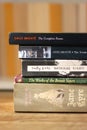 BrontÃ« Sisters Books Royalty Free Stock Photo
