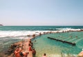 Bronte Baths in Sydney, Australia Royalty Free Stock Photo