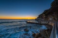 Bronte Beach at sunrise Sydney Australia Royalty Free Stock Photo