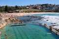 Bronte Beach Ocean Pool, Sydney, Australia Royalty Free Stock Photo
