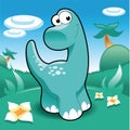 Brontosaurus Royalty Free Stock Photo