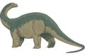 Brontosaurus Dinosaur Illustration Royalty Free Stock Photo