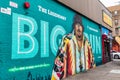 Mural of rapper Big Pun, by the Tats Cru collective Royalty Free Stock Photo