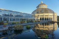 The Bronx, New York, USA: The Enid A. Haupt Conservatory, 1902 Royalty Free Stock Photo