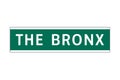 The Bronx sign in New York city