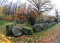 Bronze age burial structure, Zealand, Denmark