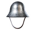 Bronze American Football Helmet 3d illustration 3d render Royalty Free Stock Photo