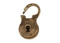 Bronze ancient lock