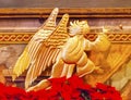 Bronze Angel Decoration Christmas Mission Santa Barbara California