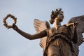 Bronze angel of Victory statue Royalty Free Stock Photo