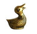 Bronze antique figurine Royalty Free Stock Photo