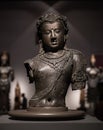 Bronze Avalokitesvara Buddha statue ancient art