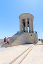 Bronze bell at war memorial