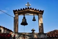 Bronze Bells on Small Greek Orthodox Church, Plaka, Athens, Greece