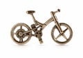 Bronze bicycle symbol