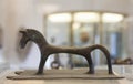 Bronze box cover horse-shaped belonging to Cancho Roano Shrine
