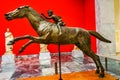 Bronze Boy Horse Statue National Archaeological Museum Athens Gr Royalty Free Stock Photo