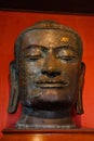 Bronze Buddha head