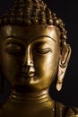 Bronze buddha statue Royalty Free Stock Photo