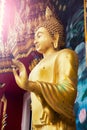 Bronze buddha statue Royalty Free Stock Photo