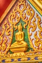 bronze buddha statue Royalty Free Stock Photo