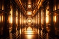 Bronze & Burnished Gold: Futuristic Symmetry in HD