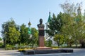 Bronze bust of the writer M.A. Sholokhov