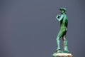 Bronze cast of David in Piazzale Michelangelo