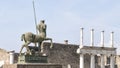 Bronze Centaur sculpture by late Polish artist Igor Mitoraj, part of a 30 statue exhibit in Scavi Di Pompei