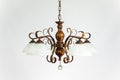 Bronze Chandelier White Plafonds