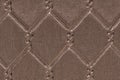 Bronze color artificial or synthetic leather background with neat texture and copy space