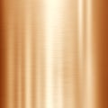 Bronze or copper metal background.