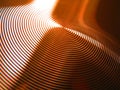 Bronze copper vertigo circles grooves rings Royalty Free Stock Photo