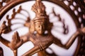 Bronze dancing Shiva. Boke